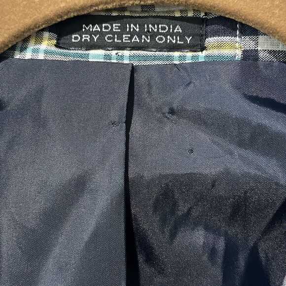 Madison Blazer Men’s 40R Madras Plaid Patchwork Jacket Two Button Preppy - Picture 3 of 8